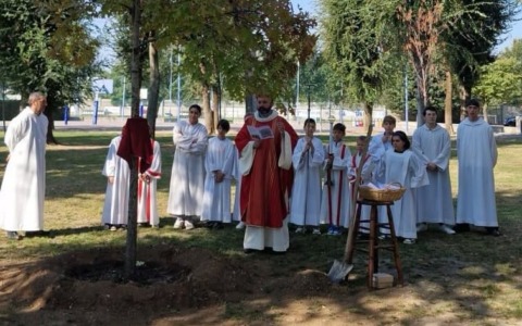 Una quercia per Don Eugenio, radici salesiane a Chiari