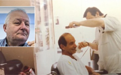 Dopo 55 anni chiude la bottega di Beppe, il barbiere che ha attraversato la storia di Chiari