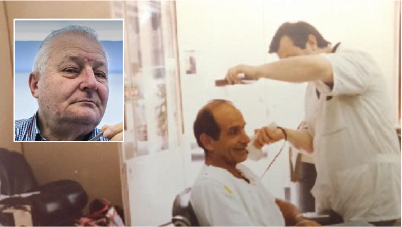 Dopo 55 anni chiude la bottega di Beppe, il barbiere che ha attraversato la storia di Chiari