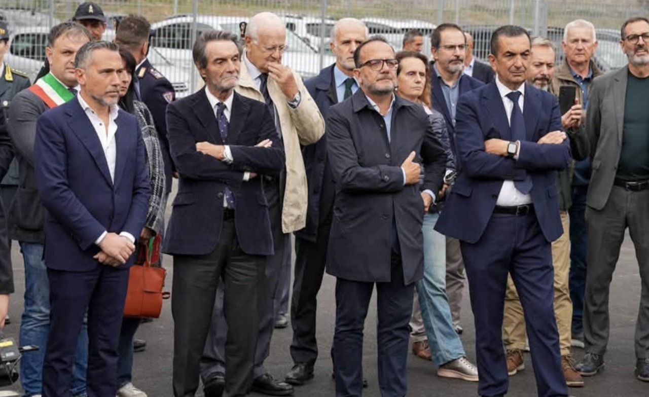 Impianto di produzione e distribuzione di idrogeno, la visita a Edolo di Fontana e Lucente