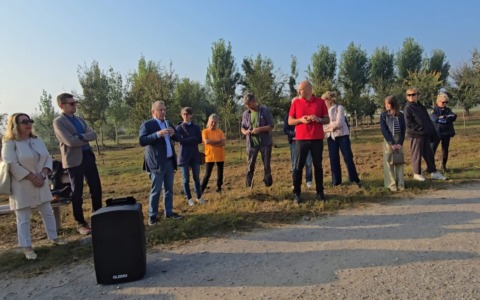 Inaugurato “Il Viale della gentilezza” a Borgo San Giacomo