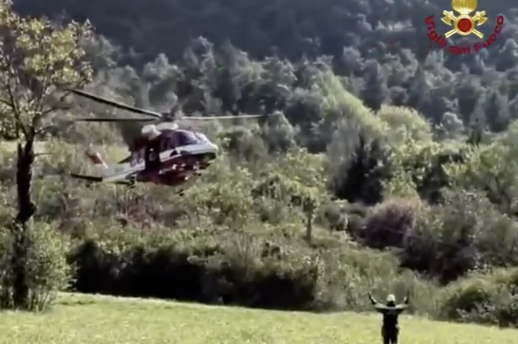 Magasa: escursionisti in difficoltà recuperati dai Vigili del Fuoco