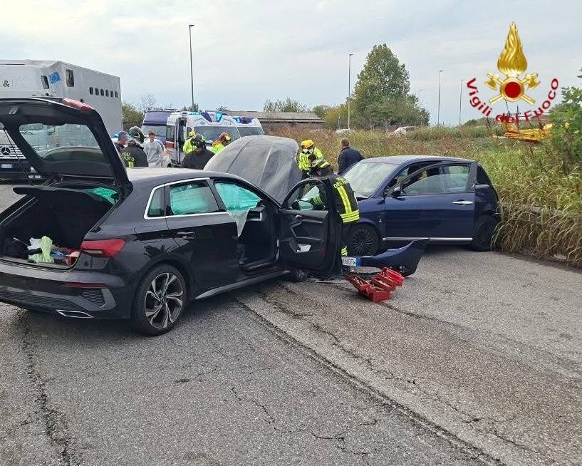 Manerbio: scontro tra auto, tra i coinvolti anche un bimbo di 5 anni