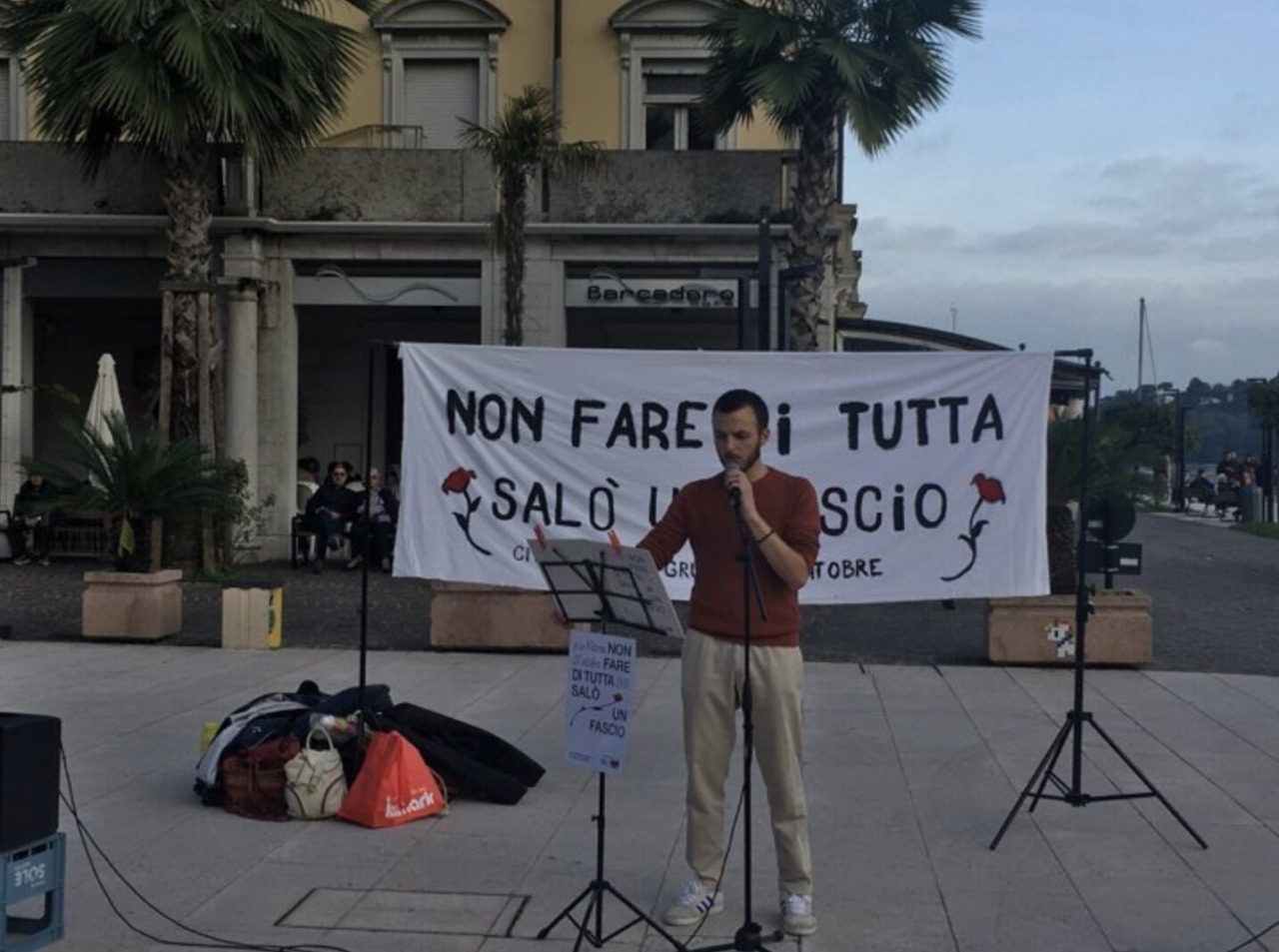 “Non fare di tutta Salò un fascio” per il terzo anno in scena in piazza Vittoria