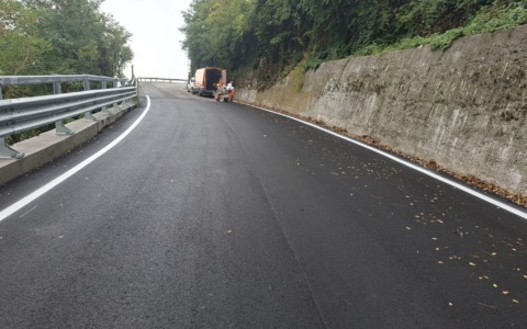 Sp10 Brescia-Brione-Polaveno: conclusi i lavori di consolidamento