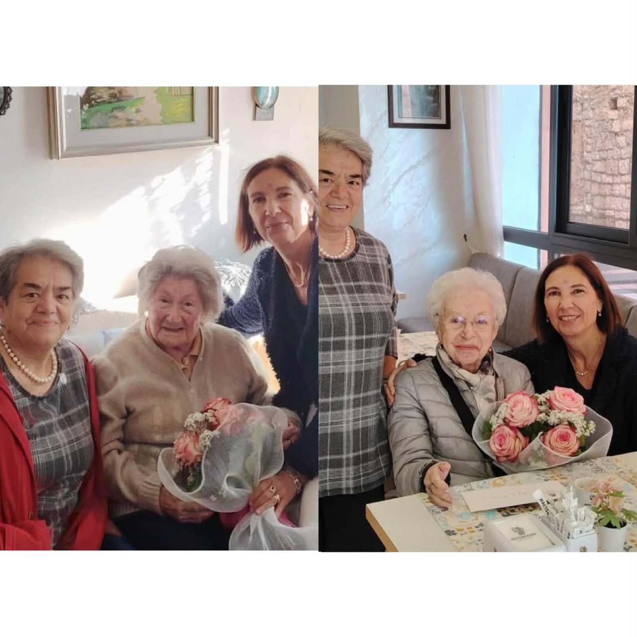 Toscolano Maderno in festa per Giannina e Maria di 100 e 101 anni