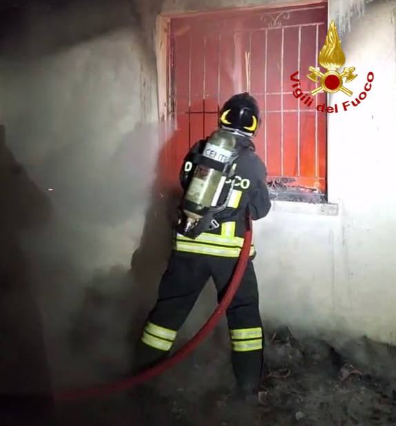 Trenzano: fiamme all’interno di un’abitazione